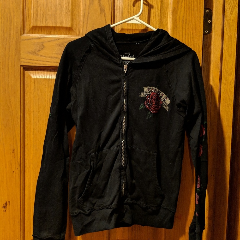 Lg Embellished Sinful Sweatshirt